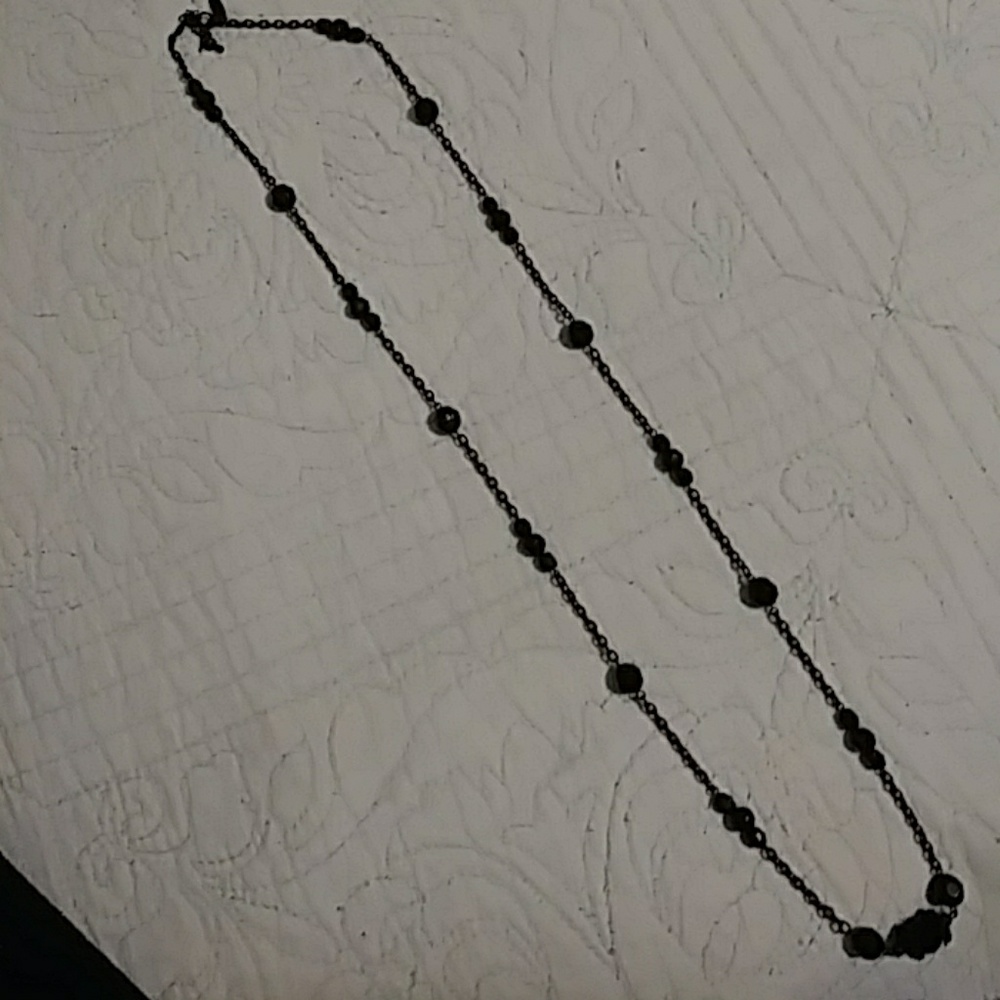 Black necklace